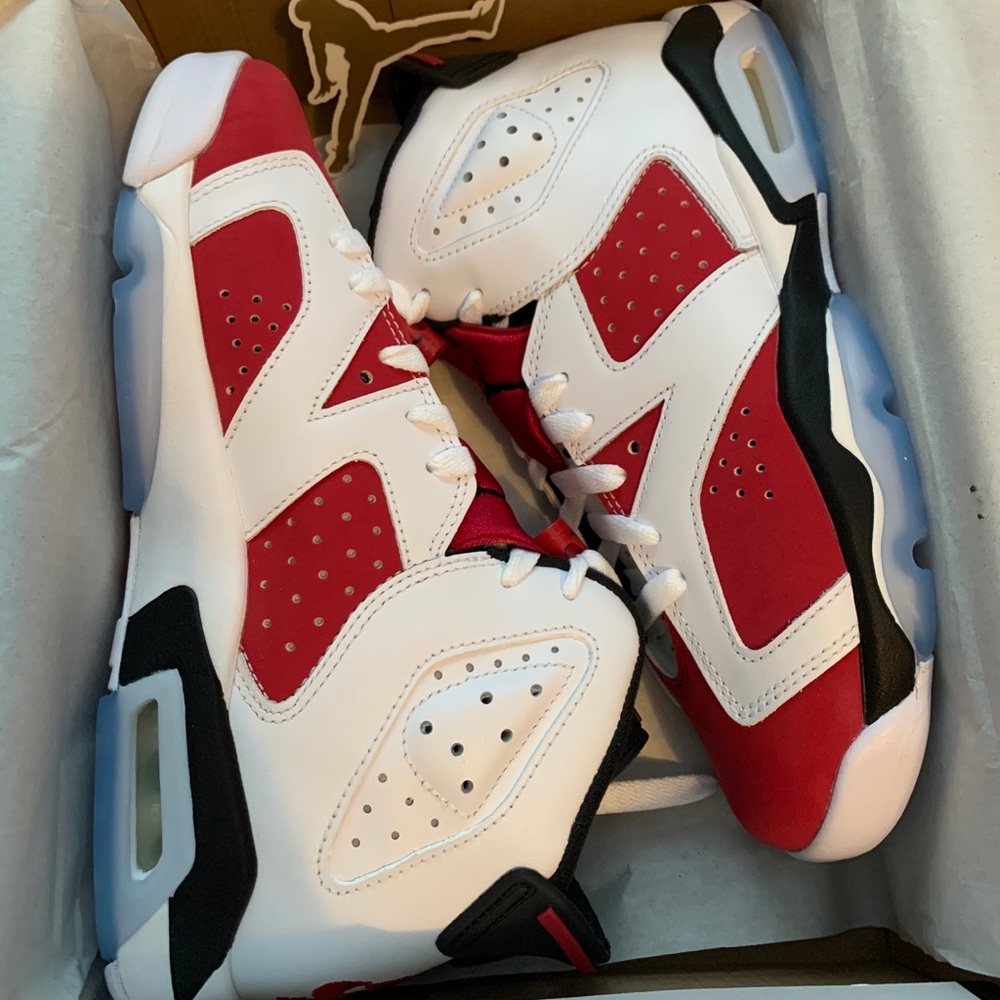 Jordan 6 Retro Carmine 2021 (GS).
